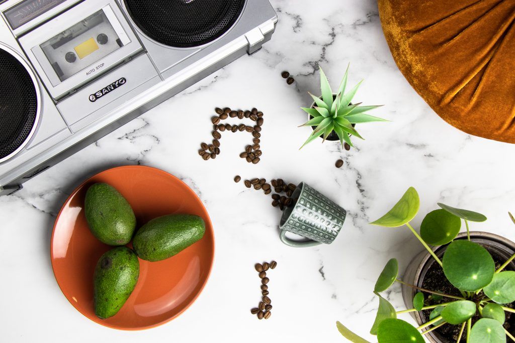 Fota ovanifrån - guide till flatlay fotografering