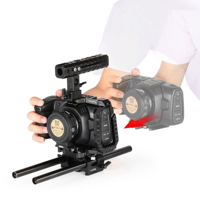 Smallrig 2255 QR Halvbur för BMPCC 4K 