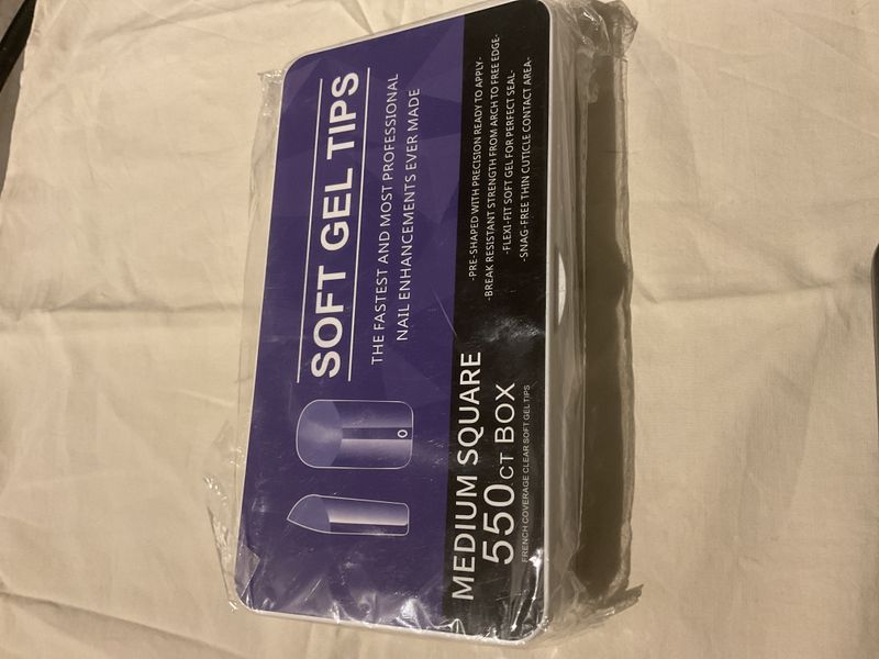 Soft gel tips