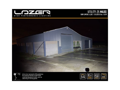 Lazer Utility 25w MAXX LED Arbetslampa