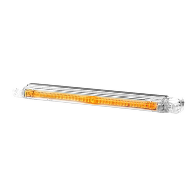 Sidomarkering Orange LED Fiberoptik Klarglas