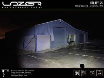 Lazer Utility 25w LED Arbetslampa