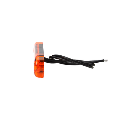 Sidomarkering Slim Orange 3 LED