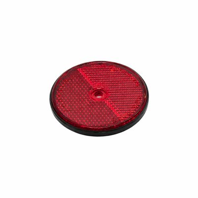 Rund Röd Reflex Skruvhål