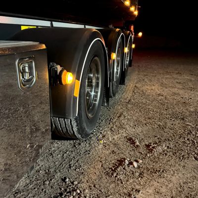 Side Marker Light Eco Orange LED Rubber Arm