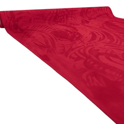 Alcantara Tyg Röd Självhäftande