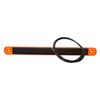 Sidomarkering Slim Orange 9 LED