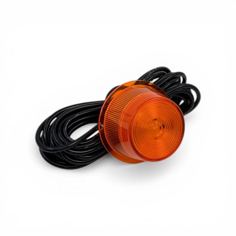 Side Marker Light Eco Orange LED Rubber Arm