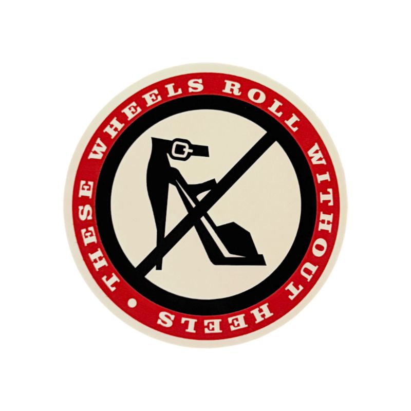 Dekal These Wheels Roll