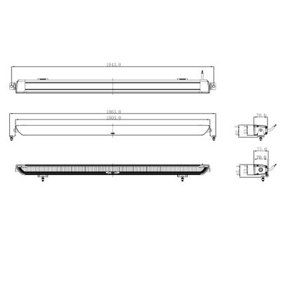 OZZ XB1 P40" LED Extraljusramp Svart