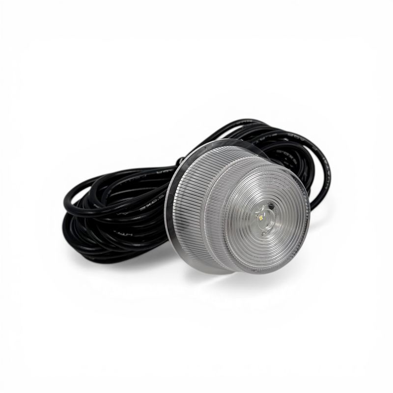 Position Light Eco White LED Rubber Arm