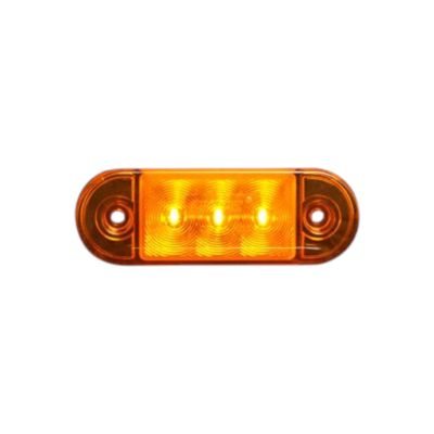 Sidomarkering Orange 3 LED