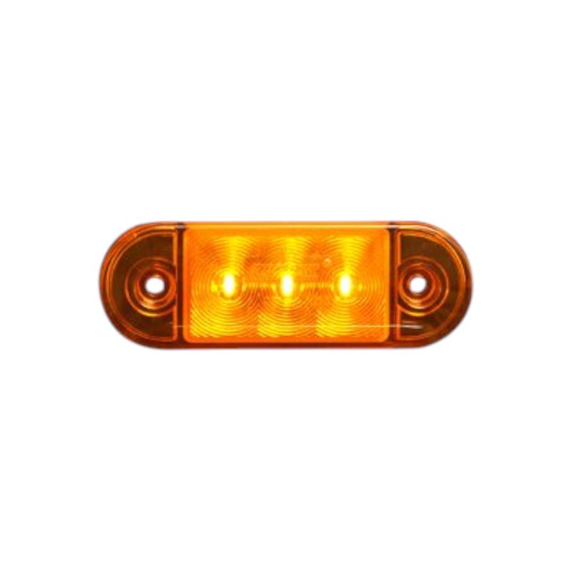 Sidomarkering Orange 3 LED