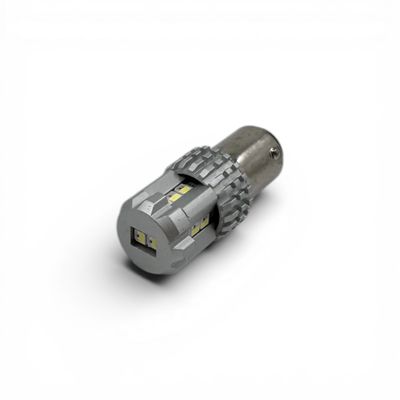 BAY15d LED 12/24V Xenonvit & Röd Dual Color