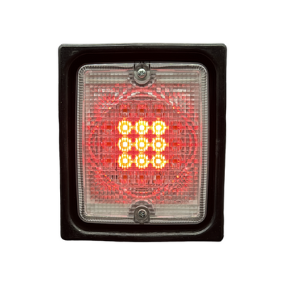 Baklampa LED Bak/Broms/Blinkers Klarglas