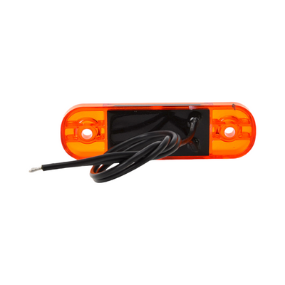 Sidomarkering Slim Orange 12 LED