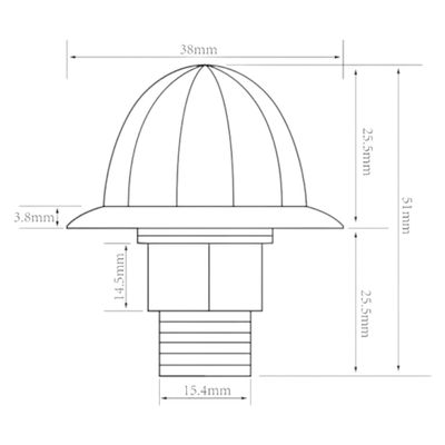 Mini Melon LED Innerbelysning