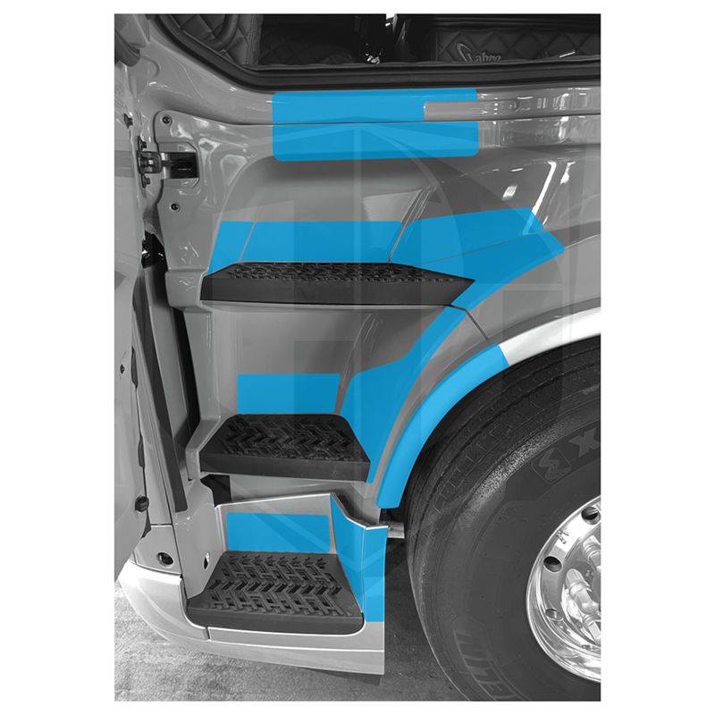 Instegsskydd Förarsida Volvo FH5