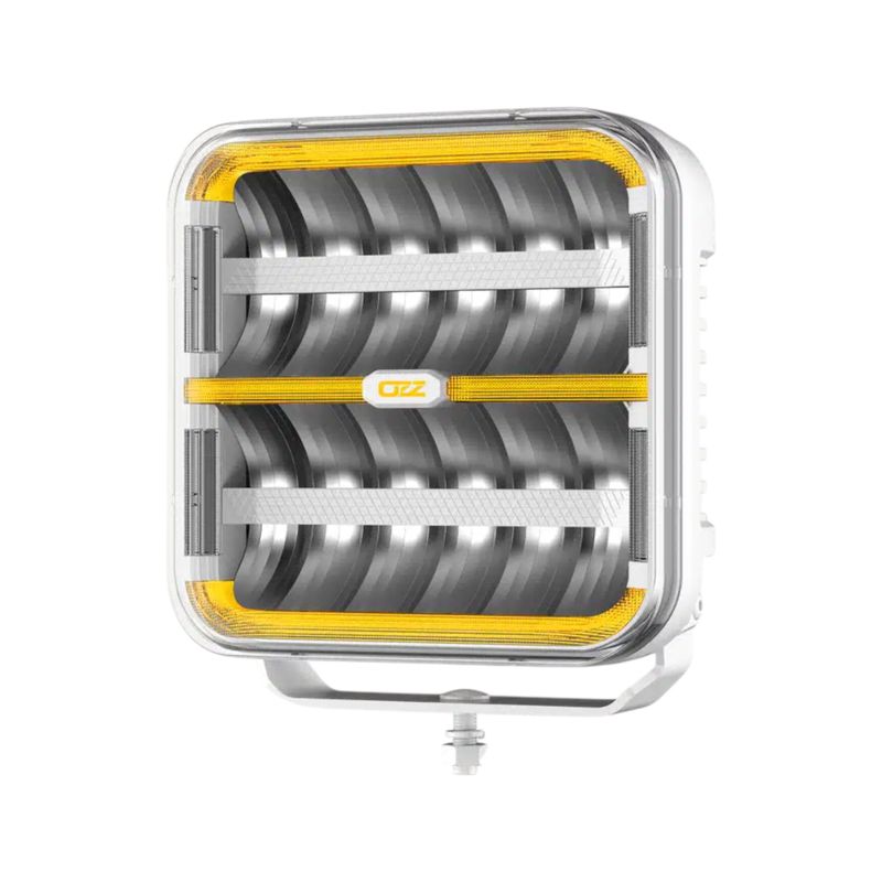 OZZ SQR 9" LED Extraljus Vit