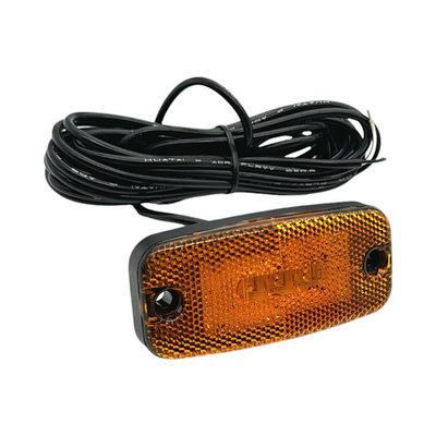 Sidomarkering 3 LED Orange Med Reflex