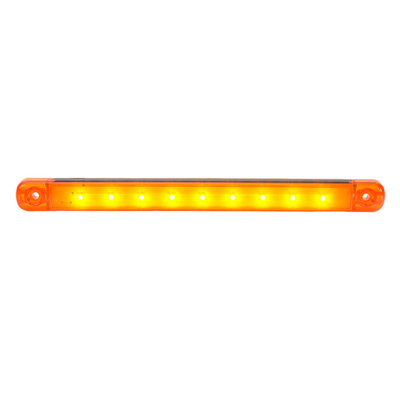 Sidomarkering Slim Orange 9 LED