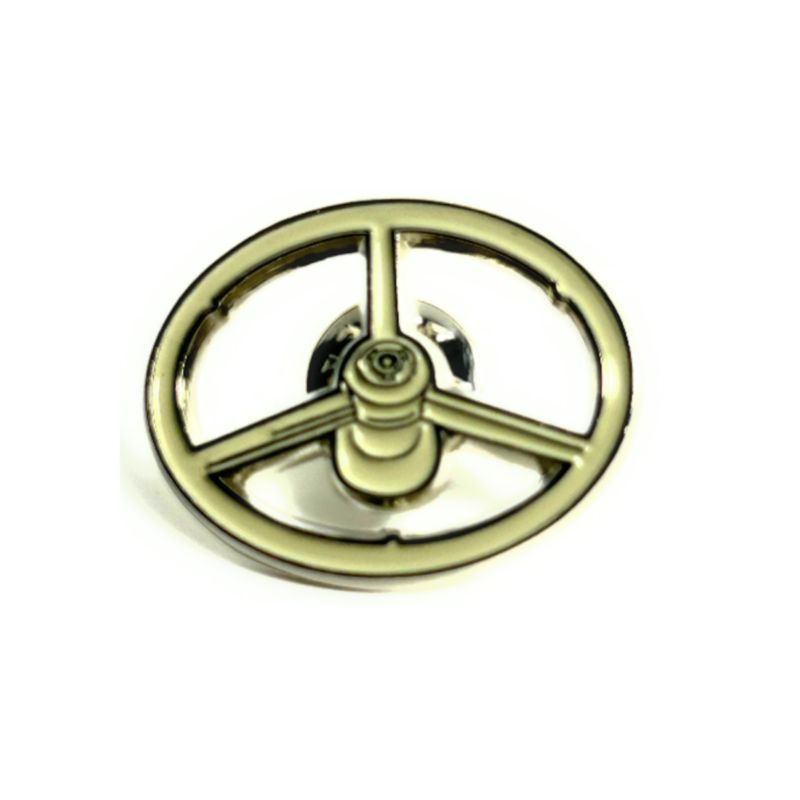 Pin Bakelitratt Vit