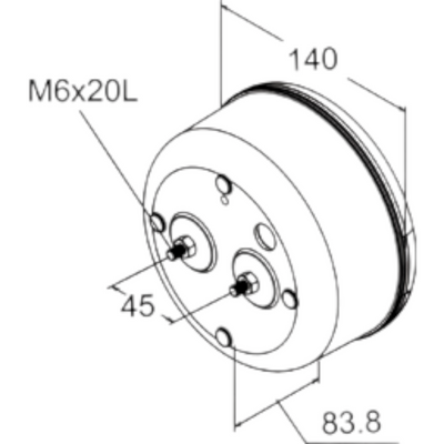 Baklampa Hamburgare LED Bak/Broms/Blinkers