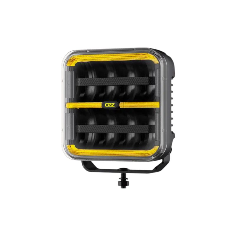 OZZ SQR 7" LED Extraljus Svart