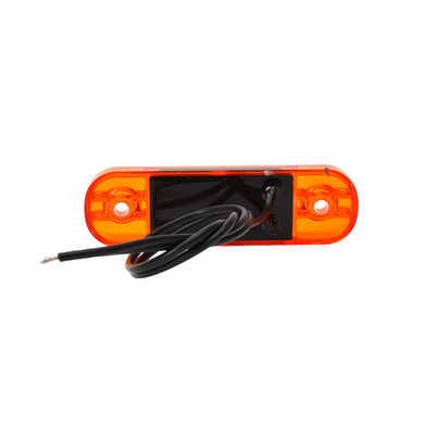 Sidomarkering Slim Orange 3 LED