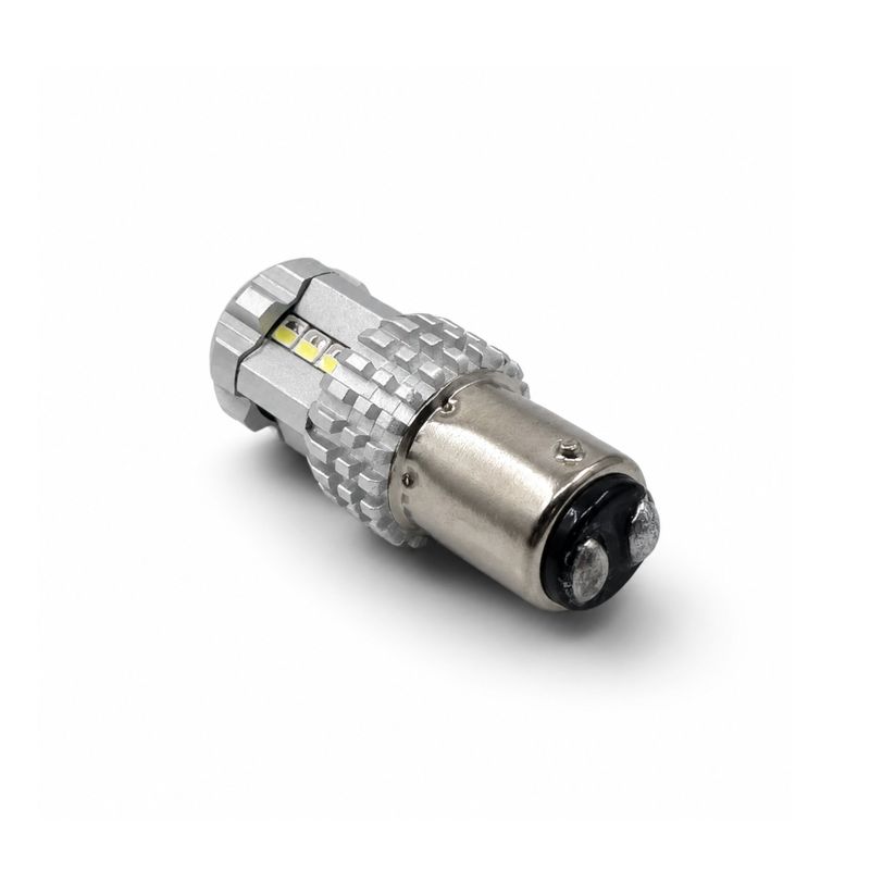 BAY15d LED 12/24V Xenon White & Red Dual Colour