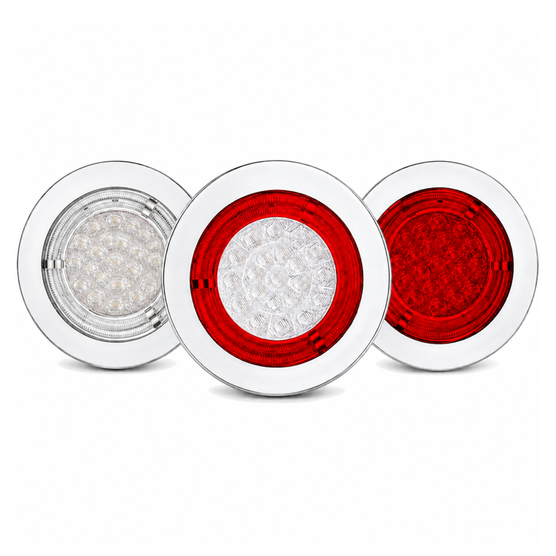 Baklampa LED Kromsarg