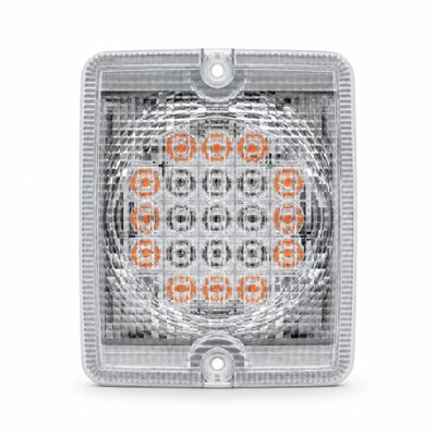 Baklampa LED Bak/Broms/Blinkers Klarglas