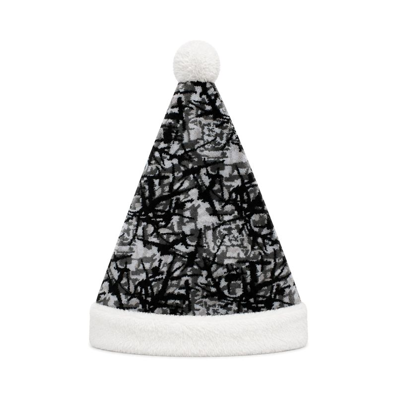 Danish Plush Santa Hat Grey