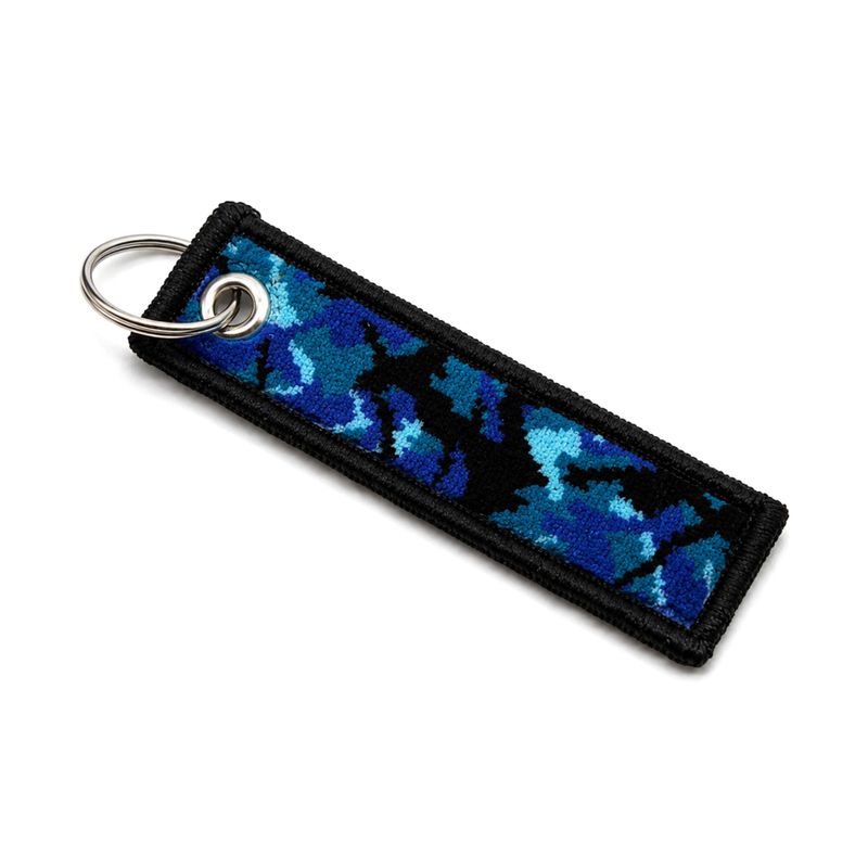 Danish Plush Keychain Blue