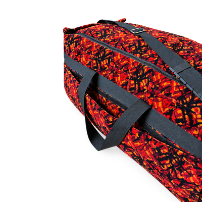 Mega Bag Bussplysch Röd