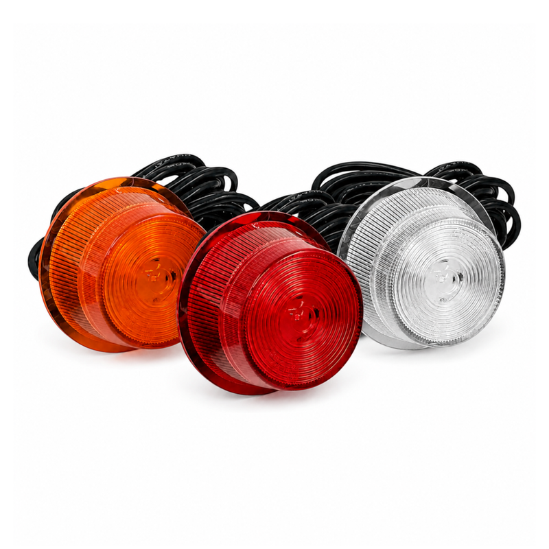 Retro Positionsljus/Sidomarkering LED till Gummiarm