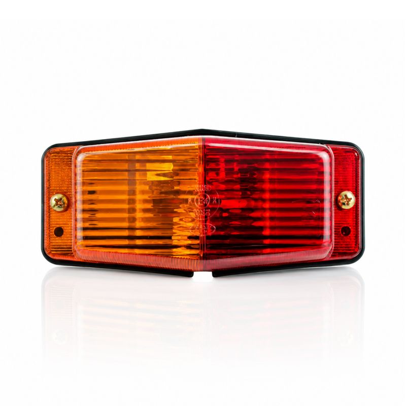 Double Burner Orange & Röd BA15s
