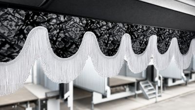 Front Pelmet Danish Plush