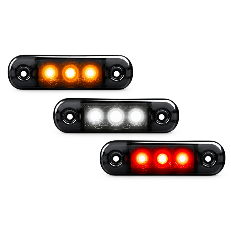 Strands Dark Knight Positionsljus Slim 3 LED Super Dark