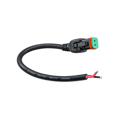 DT 2-pin Male Wiring Harness
