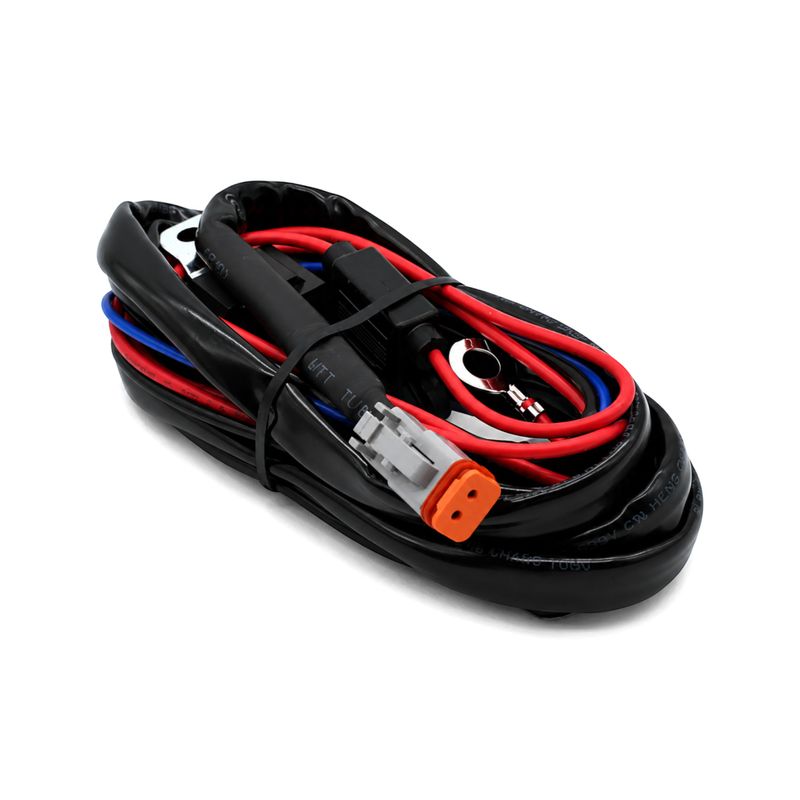 Wiring Harness Auxiliary Light 1x 2-pin DT Connector