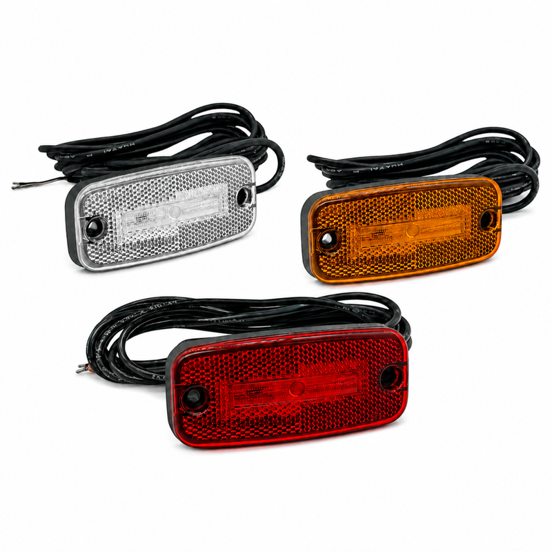 Positionsljus Fiberoptiskt LED Reflex