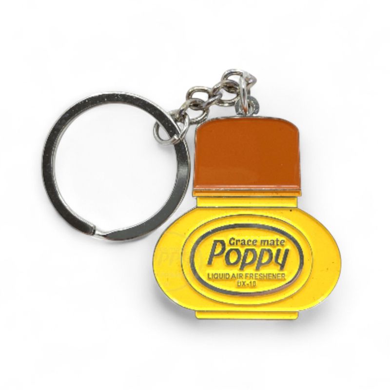 Nyckelring Poppy Citrus Rostfri
