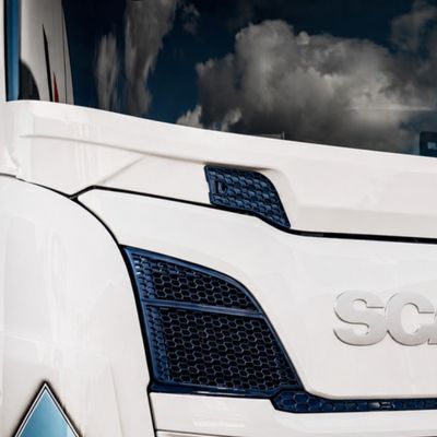 Täcklock Honeycomb till StoneGuard Scania NextGen
