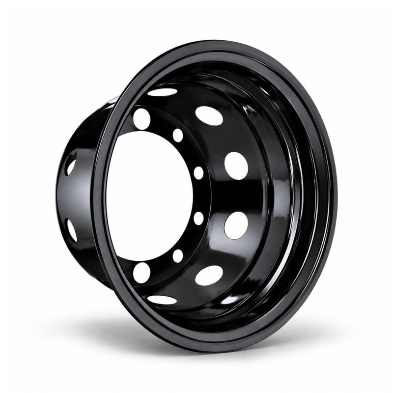 Hjulsida 22.5" x 9" 10-Bult Svart