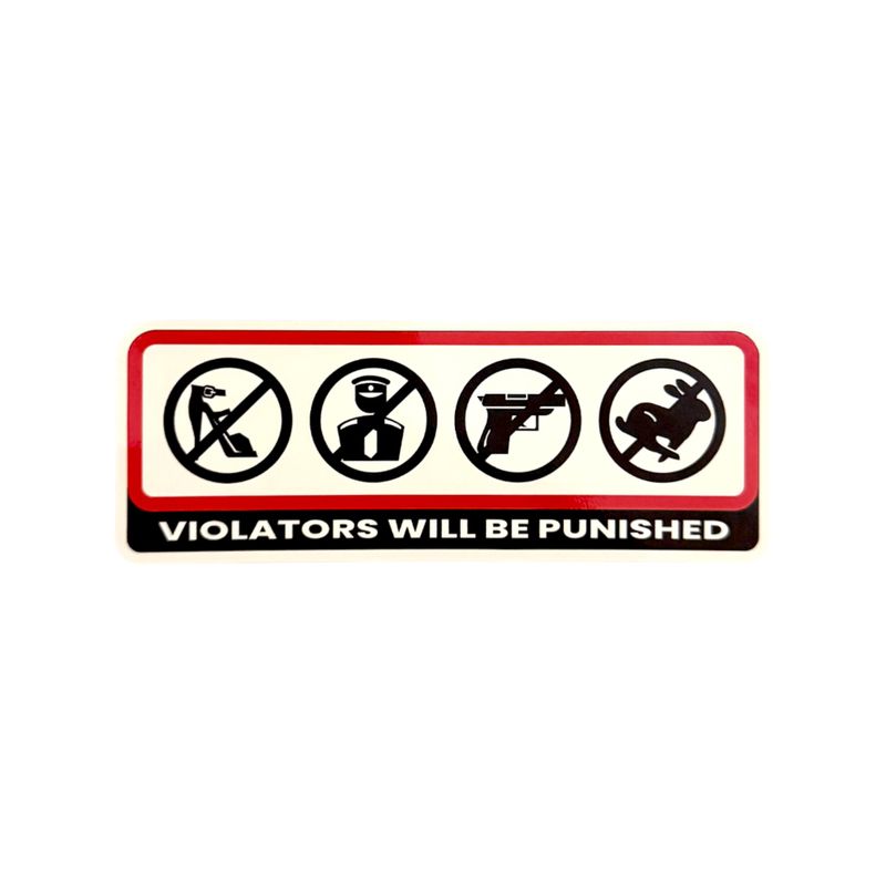 Dekal Violators Will Be Punished