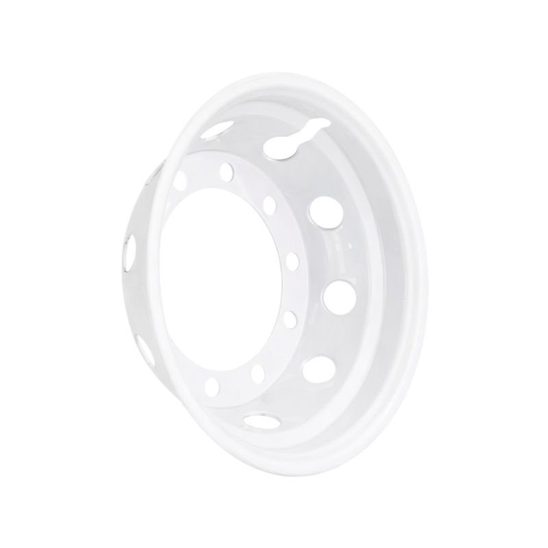 Hjulsida 22.5" x 11.75" ET0 10-Bult Vit