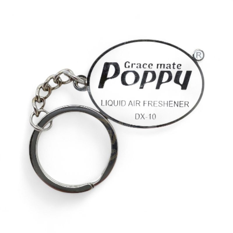 Nyckelring Poppy Grace Mate Rostfri