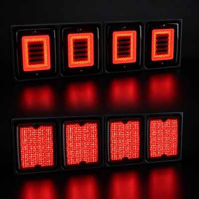 Tail Light Frame Slim ABS Plastic