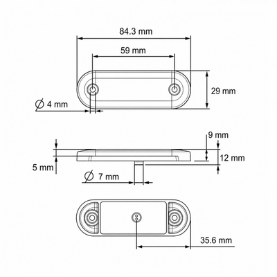 Lucidity Position Light 3 LED